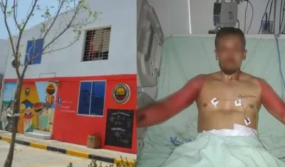 Javier Alejandro Ortiz Culma se mantiene en la UCI del Hospital Julio Méndez Barreneche.