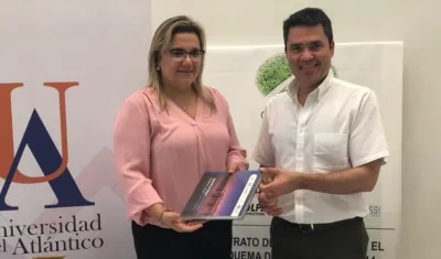 Maryluz Stevenson, rectora de la Universidad del Atlántico.