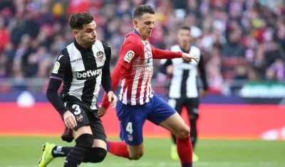 Santiago Arias, defensa colombiano del Atlético de Madrid. 