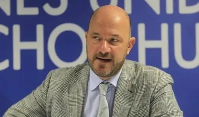 El representante en Colombia de la Oficina de la Alta Comisionada, Alberto Brunori.