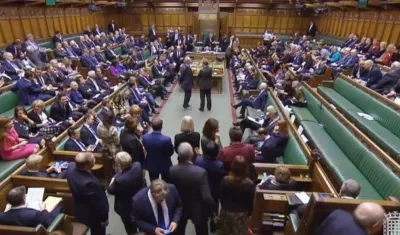 Imagen del Parlamento Británico.