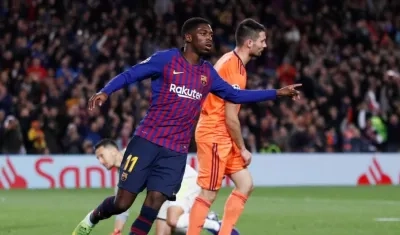 Ousmane Dembélé, delantero francés. 