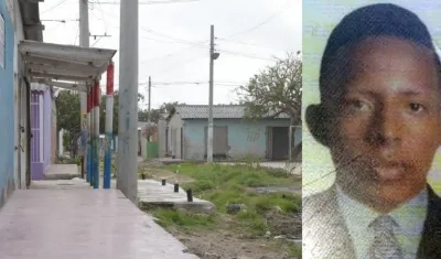 Ismael Pérez Vislan fue atacado a bala cuando caminaba por este sector del barrio Ciudad Paraíso.