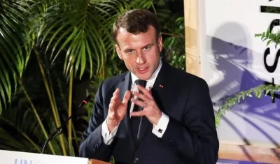 El presidente de Francia, Emmanuel Macron.