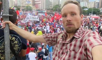 El periodista alemán Billy Six.