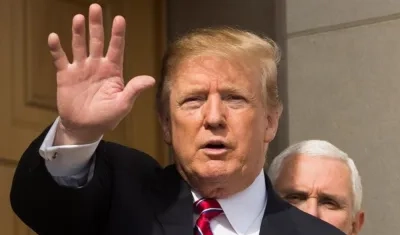 Donald Trump, presidente de Estados Unidos. 