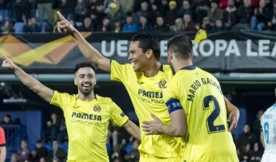 Villarreal derrotó en octavos al Zenit.