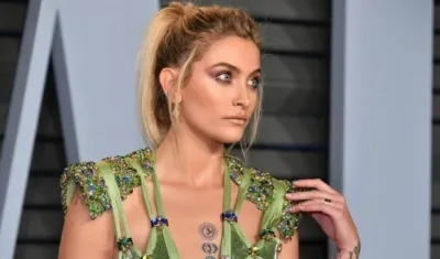 Paris Jackson, hija del fallecido cantante Michael Jackson.