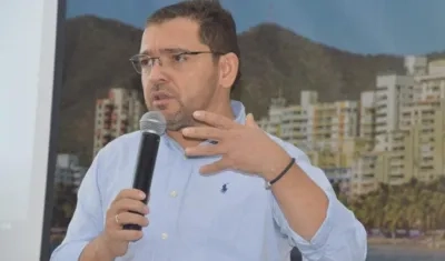 El alcalde de Santa Marta Rafael Martínez