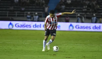 Teófilo Gutiérrez, delantero de Junior. 