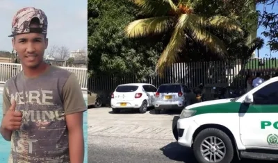 Víctor Meléndez Altamar, joven muerto en el barrio 7 de Abril.