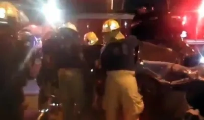 Accidente en La Circunvalar