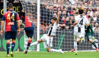 El Juventus Turín sufrió este domingo su primera derrota