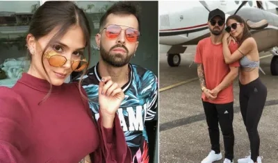 Los colombianos Greeicy Rendón y Mike Bahía