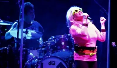 La cantante estadounidense de rock Blondie.