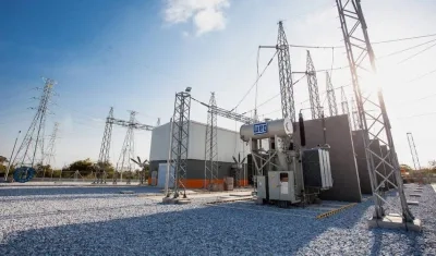 La subestación Caracoli en jurisdicción del municipio de Malambo.