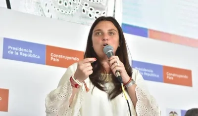 Karen Abudinen, Alta Consejera Presidencial para las Regiones.