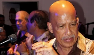 El cantante Luis "Papo" Rosario.