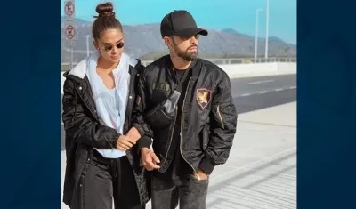 Mike Bahía y Greeicy Rendón