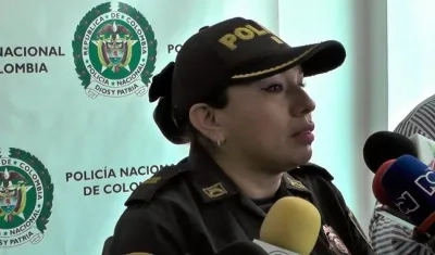 Teniente Yeimi Vargas, Jefe de Policía de Infancia y Adolescencia.