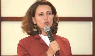 Nancy Patricia Gutiérrez, Ministra del Interior.