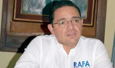 Rafael Martínez, alcalde de Santa Marta.