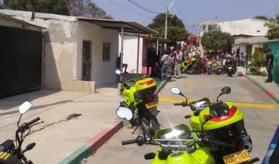 La víctima falleció en el lugar de los hechos.