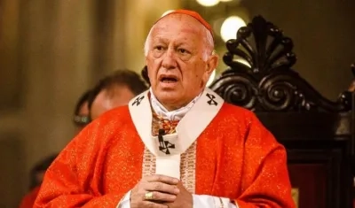 Ricardo Ezzati, arzobispo de Santiago de Chile.