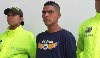 Brayan de Jesús Rivera, capturado.