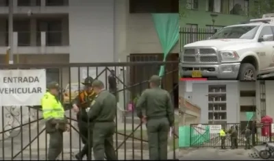 Lugar de los hechos en Bogotá.