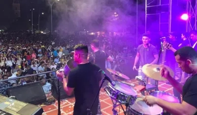 Conciertos musicales en las fiestas de Campo de la Cruz.