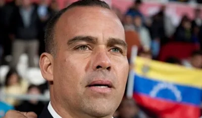 Rafael Dudamel, técnico de Venezuela.