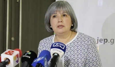 Patricia Linares, presidenta de la JEP.