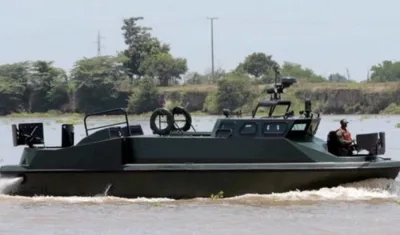 Una Estación Móvil de Apoyo Fluvial, EMAF, fue atacada por desconocidos en la ribera del río Arauca.
