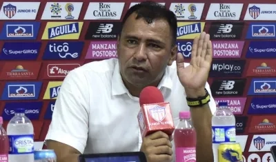 Harold Rivera, DT de Unión Magdalena.
