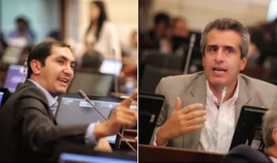 Senadores David Barguil y Luis Fernando Velasco.