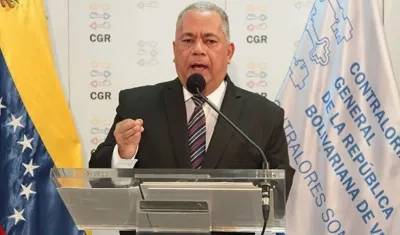 Elvis Amoroso, contralor general de Venezuela.