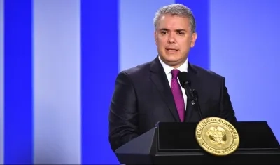 Iván Duque, Presidente de Colombia.
