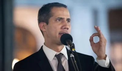 Juan Guaidó, presidente del parlamento de Venezuela.