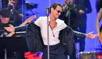 El cantante Marc Anthony.