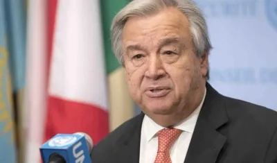 António Guterres, secretario de la ONU.