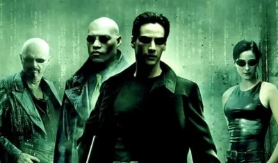 Cartel de la cinta 'The Matrix'.