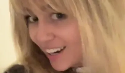 Miley Cyrus como Hannah Montana.