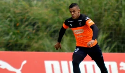 Leonardo Castro, atacante del Deportivo Independiente Medellín. 