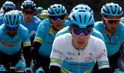 Miguel Ángel López, ciclista colombiano. 