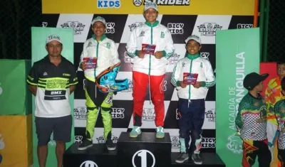 Integrantes del Team Barranquilla. 