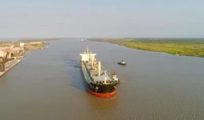 La más reciente batimetría mostró cambios en las condiciones del canal.