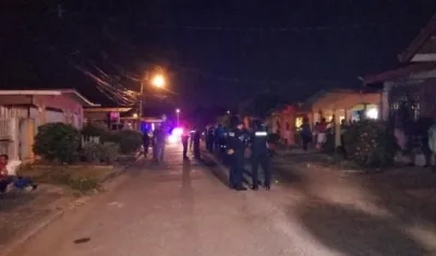 Lugar de los hechos en El Tecal, Panamá.