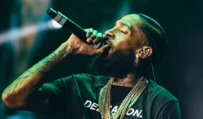 El rapero estadounidense Nipsey Hussle.