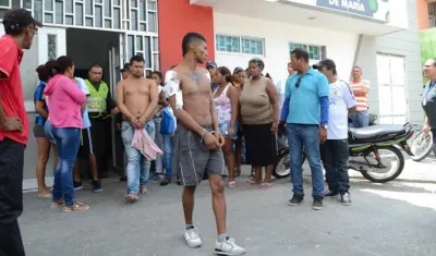Dos de los heridos en la riña en la Cárcel Distrital de El Bosque.